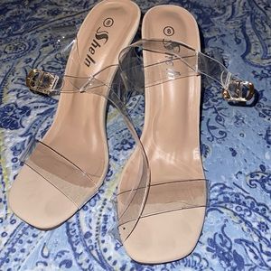 Shein Clear Heels